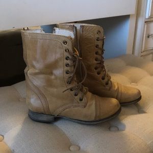 Steve Madden combat boots